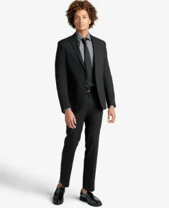 Slim-Fit Button-Down Stretch Dress Shirt with TEK FIT><noscript><img width=