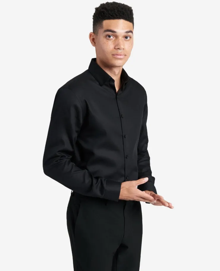 Slim-Fit Button-Down Stretch Dress Shirt with TEK FIT>Kenneth Cole Discount