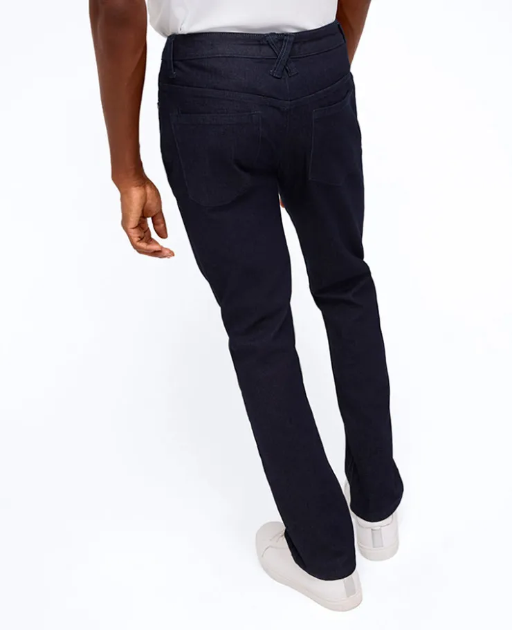 Slim-Fit Recycled Stretch Denim Jean>Kenneth Cole New