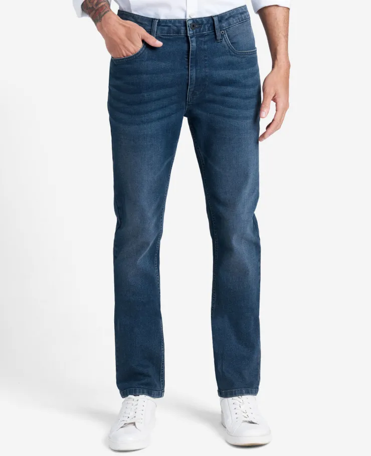 Slim-Fit Recycled Stretch Denim Jean>Kenneth Cole Best