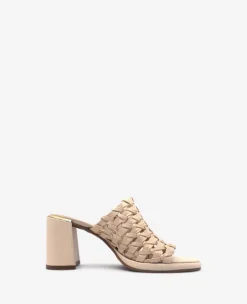 Solara Leather Woven Heel Sandal>Kenneth Cole Best