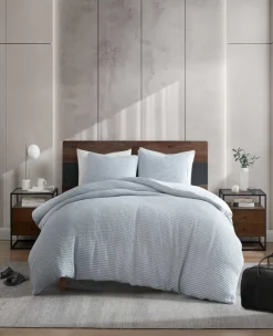 Solid Waffle Duvet Cover Set>Kenneth Cole New