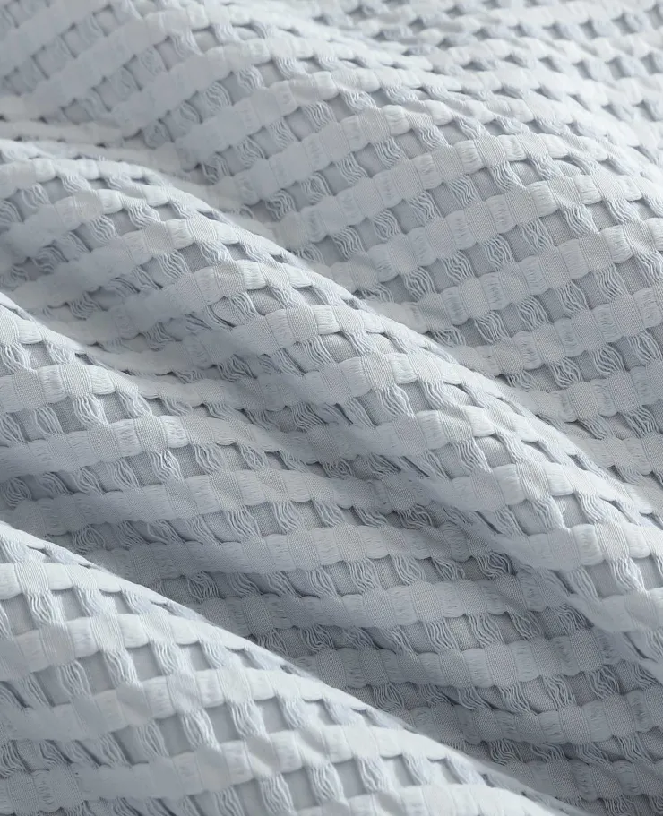 Solid Waffle Duvet Cover Set>Kenneth Cole New