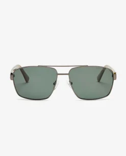 Square Metal Navigator Sunglasses><noscript><img width=