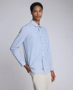 Stretch Fit Button Down Shirt><noscript><img width=