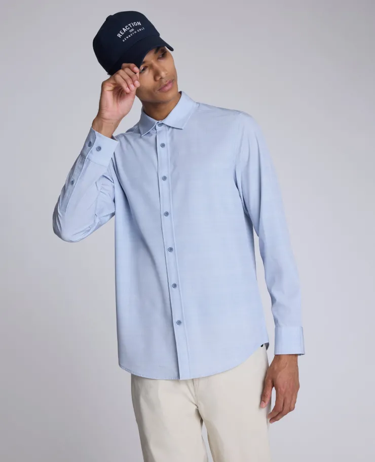 Stretch Fit Button Down Shirt>Kenneth Cole Clearance