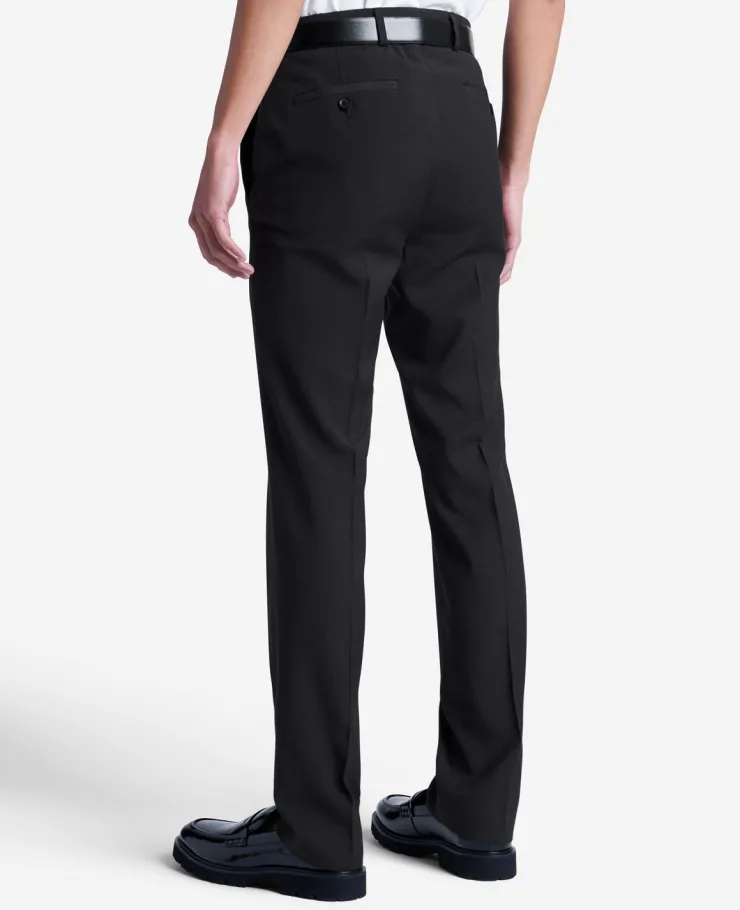 Stretch Mini Grid Slim-Fit TECHNI-COLE Dress Pant>Kenneth Cole Clearance
