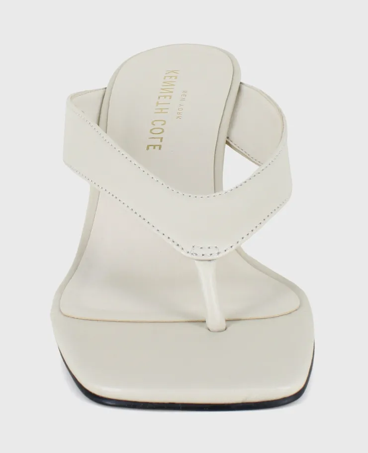 Susannah Leather Thong Wedge Sandal>Kenneth Cole Sale
