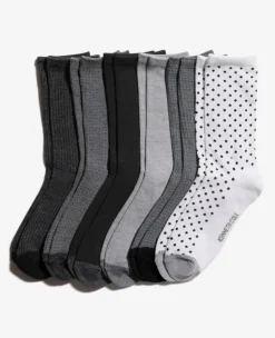 Tiny Dot Crew Socks 6-Pack>Kenneth Cole Hot