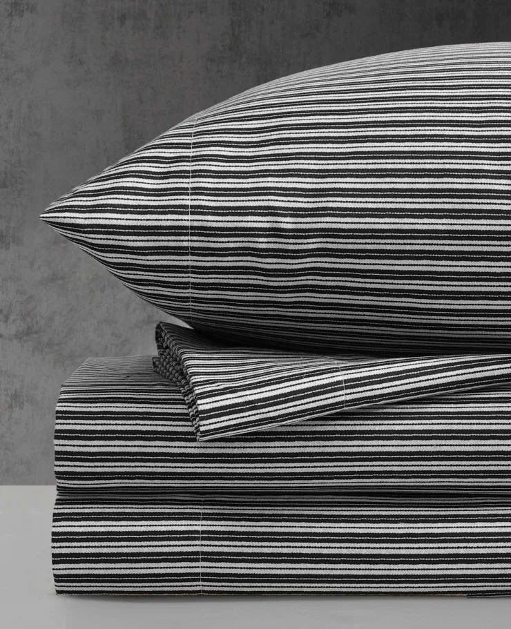 Twill Stripe Texture Sheet Set>Kenneth Cole Online