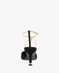 Umi T-Strap Suede Heel><noscript><img width=