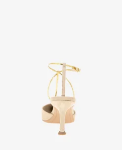 Umi T-Strap Suede Heel><noscript><img width=