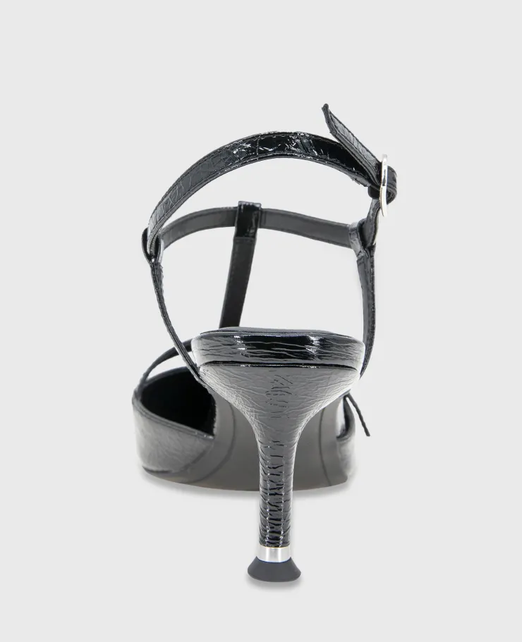 Urka Crinkle Patent Slingback Heel>Kenneth Cole Clearance