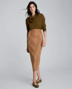 V-Neck Scarf Sweater><noscript><img width=